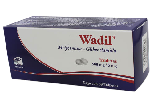 Wadil 500/5 Mg Tab 60